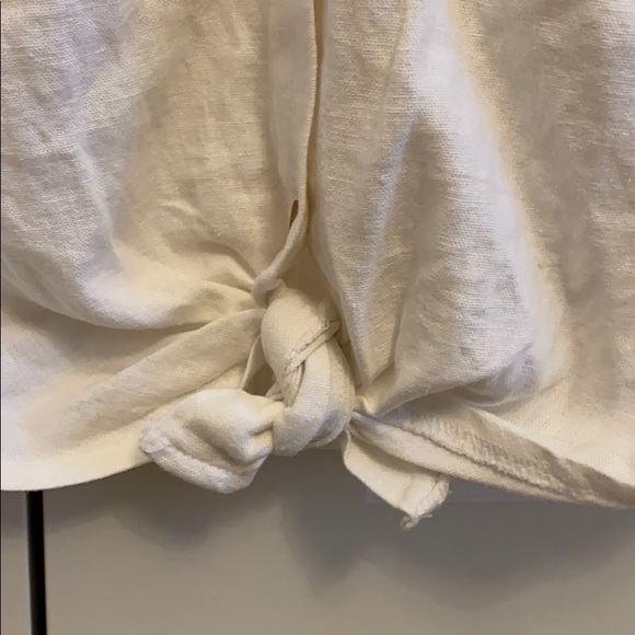 Button Blouse with Tie - Picture 5 of 5